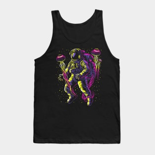 Astronaut with galactic jellyfish Tank Top